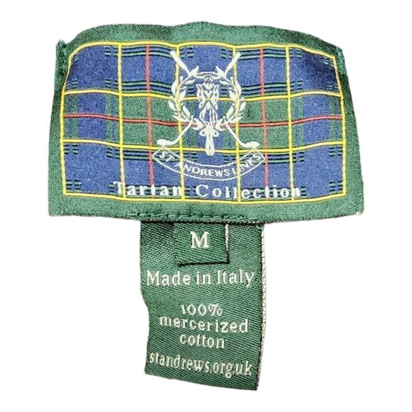 1003 - St. Andrews Links Performance Polo - Medium - Made in Italy - Like New - Picture 4 of 4